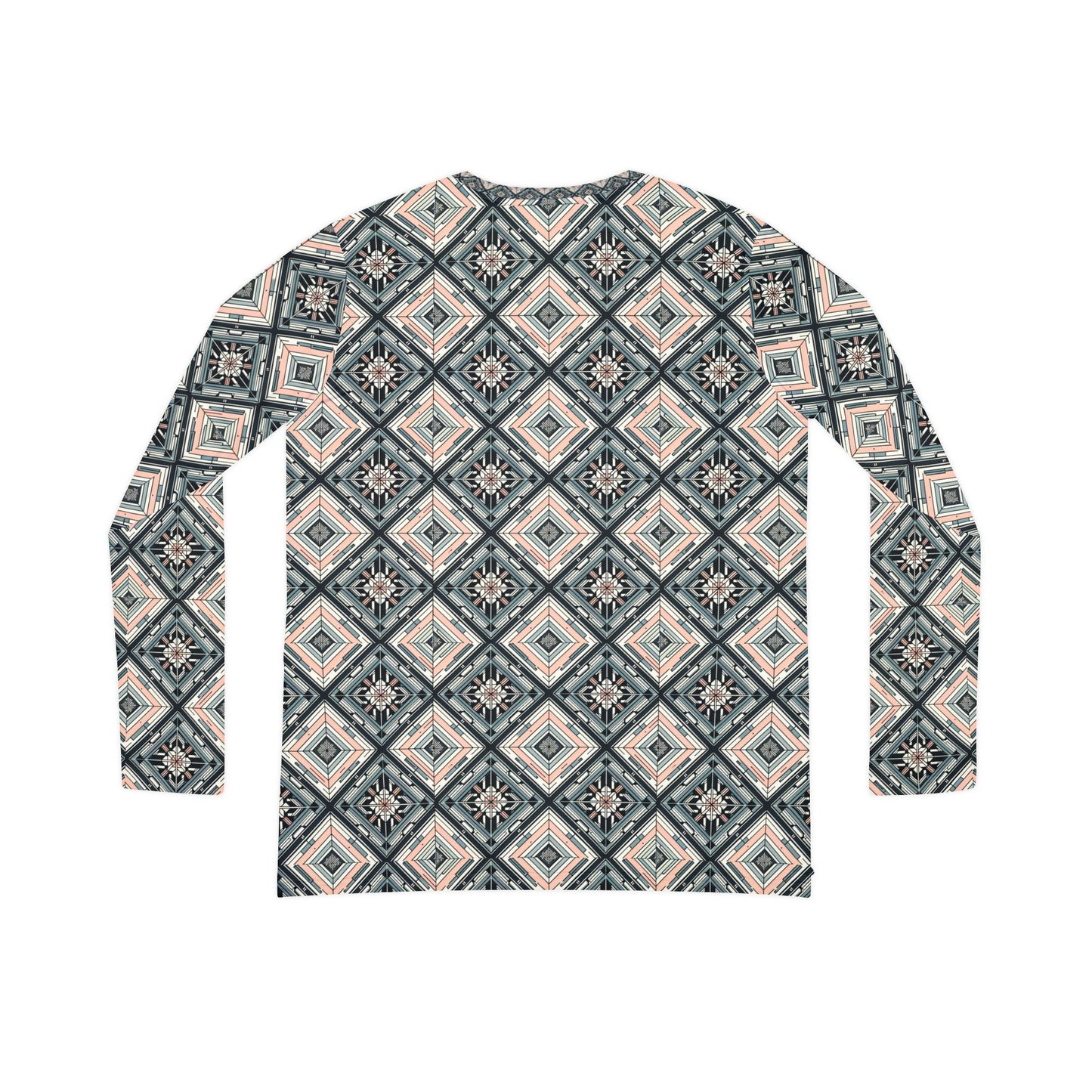 Tech Minimalism Minimalist Tech Women's Long Sleeve V-Neck Shirt - 8404 Design-60
