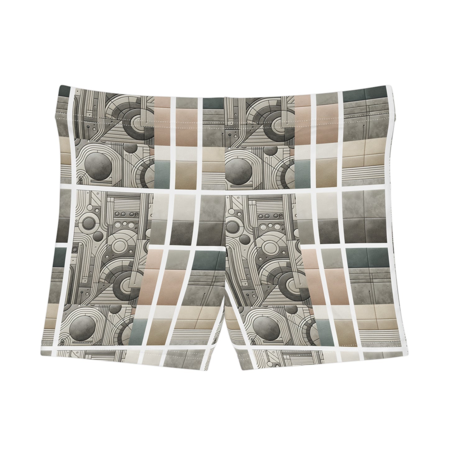 Tech Utility Chic Tech-Forward Minimalist Women's Shorts - 8404 Design-59