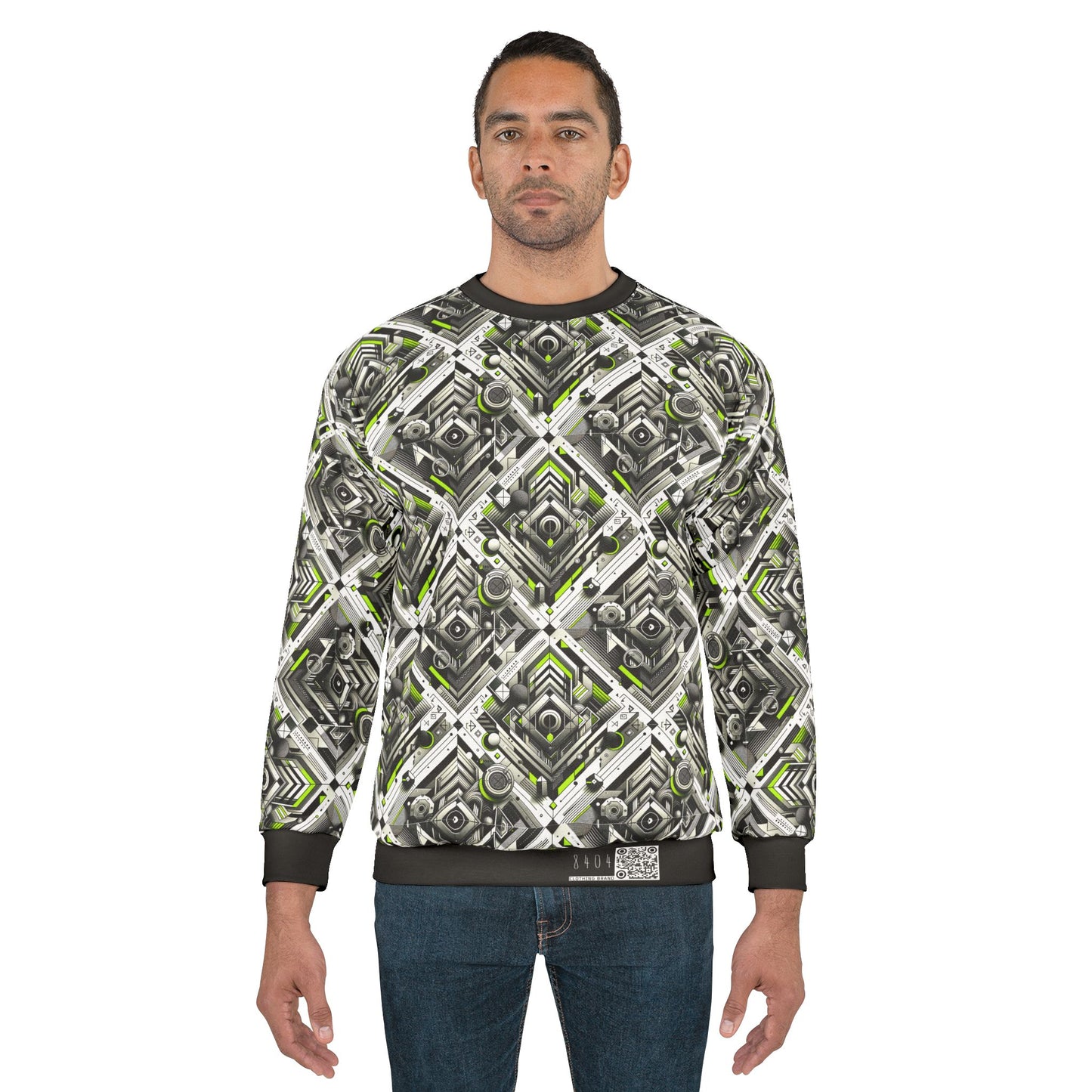 Elevated Sporty Tech Tech-Forward Streetwear Sweatshirt - 8404 Design-70