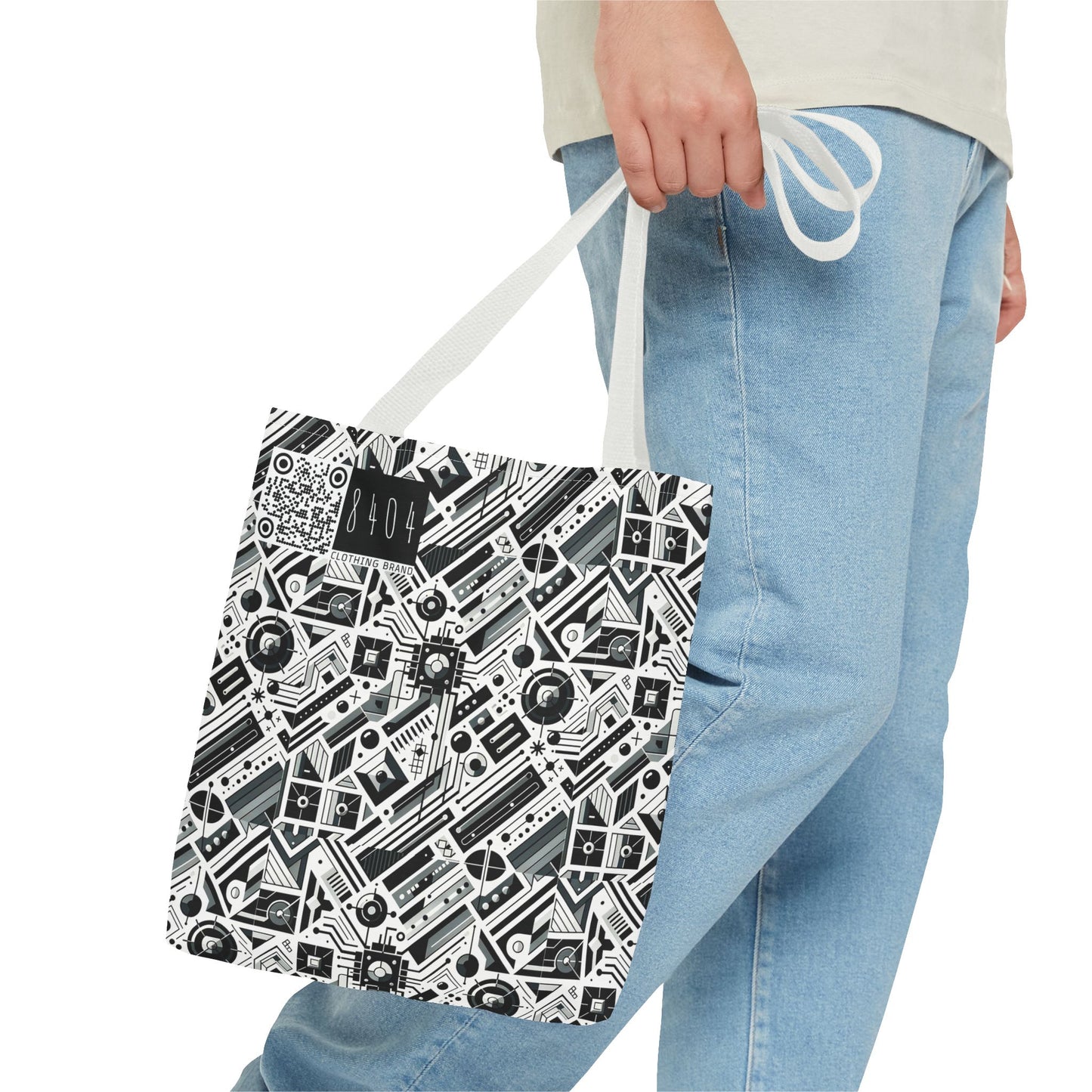 Digital Minimalism Minimalist Tech Tote Bag - 8404 Design-62