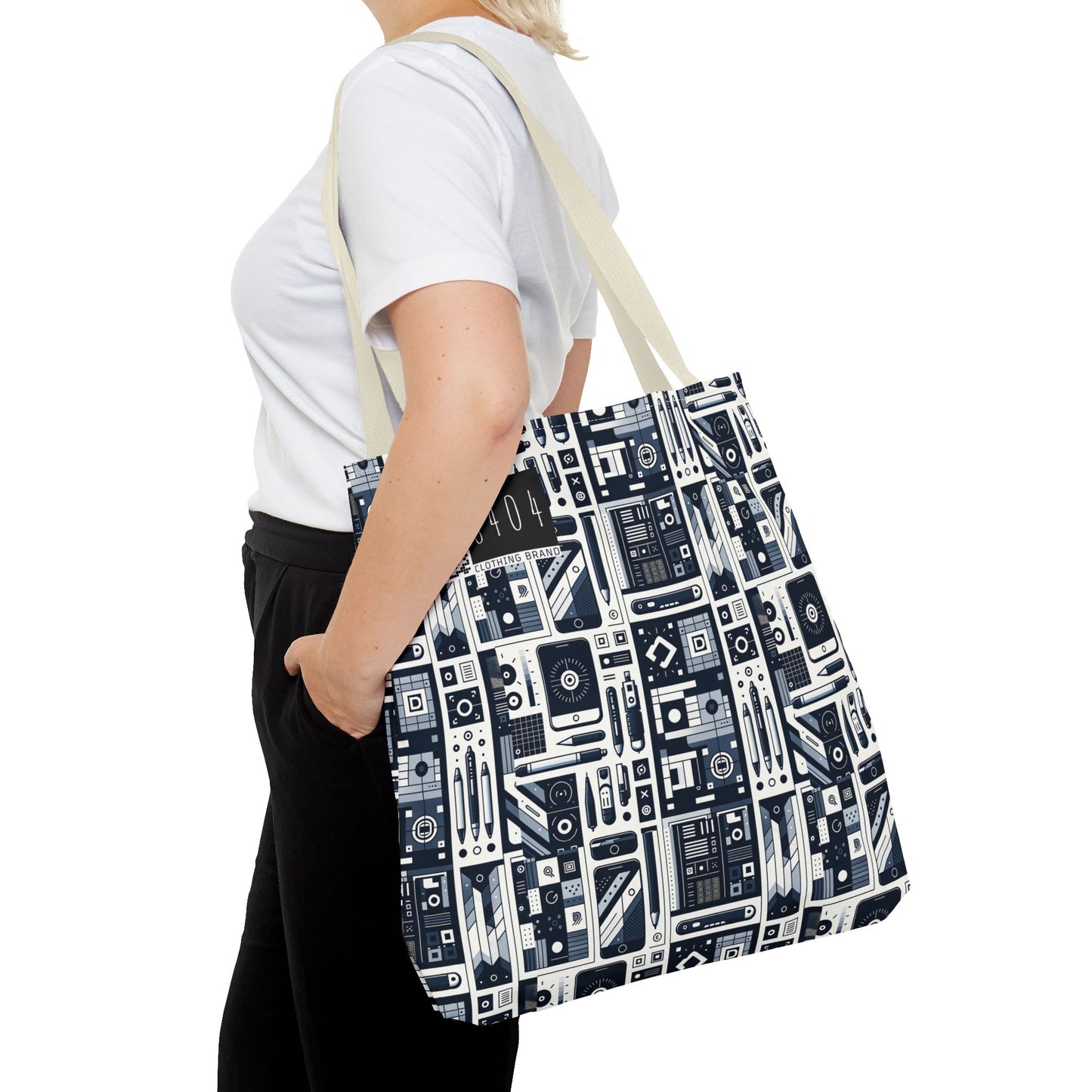 Minimalist Athleisure Minimalist Tech Tote Bag - 8404 Design-60