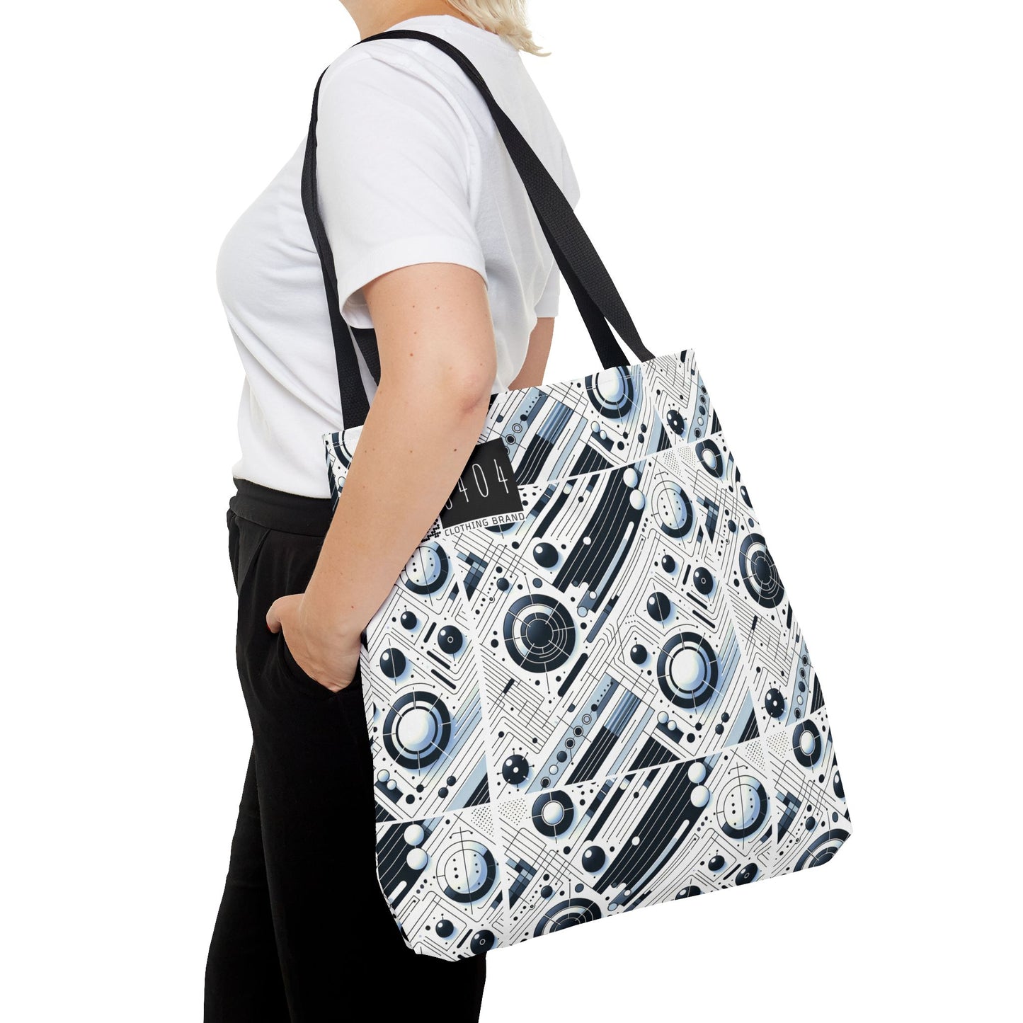 Tech Minimalism Minimalist Tech Tote Bag - 8404 Design-70