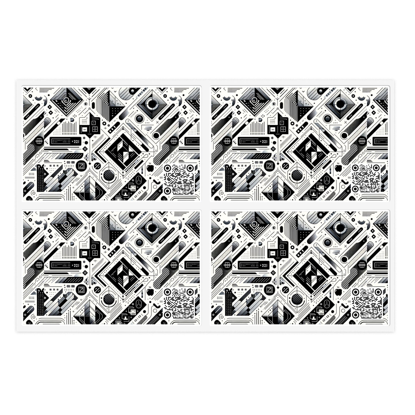 Tech Minimalism Minimalist Tech Sticker Sheets - 8404 Design-72