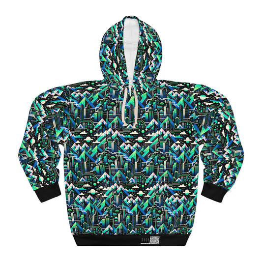 Digital Adventure Graphics Digital Explorer Pullover Hoodie - 8404 Design-55