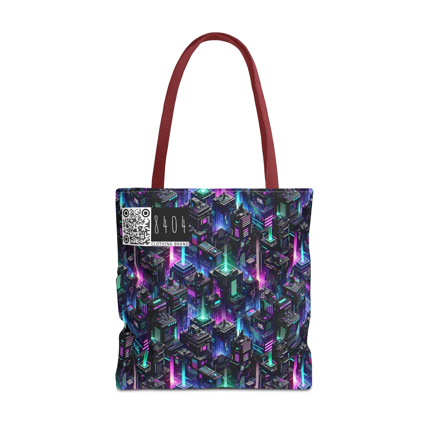 Tech Noir Graphics Futuristic Tech Aesthetics Tote Bag - 8404 Design-55