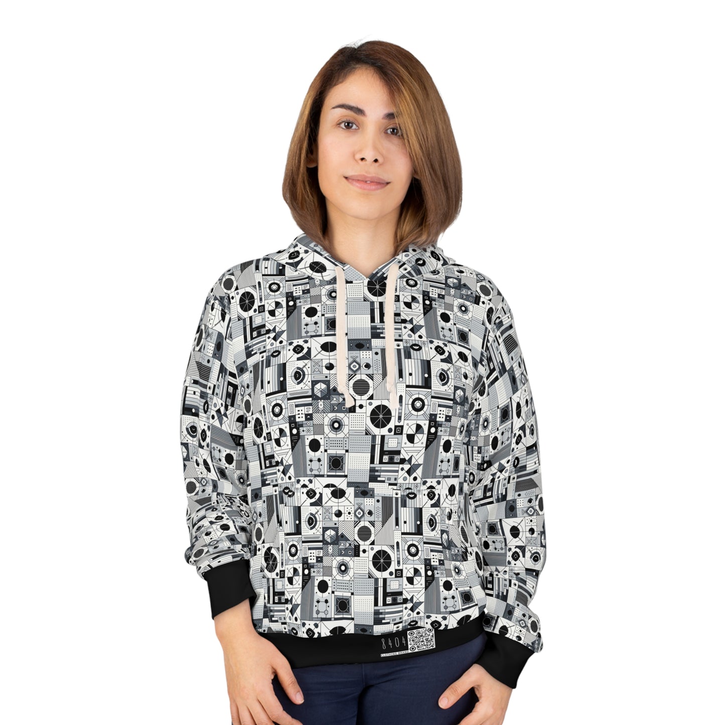 Digital Minimalism Minimalist Tech Pullover Hoodie - 8404 Design-65