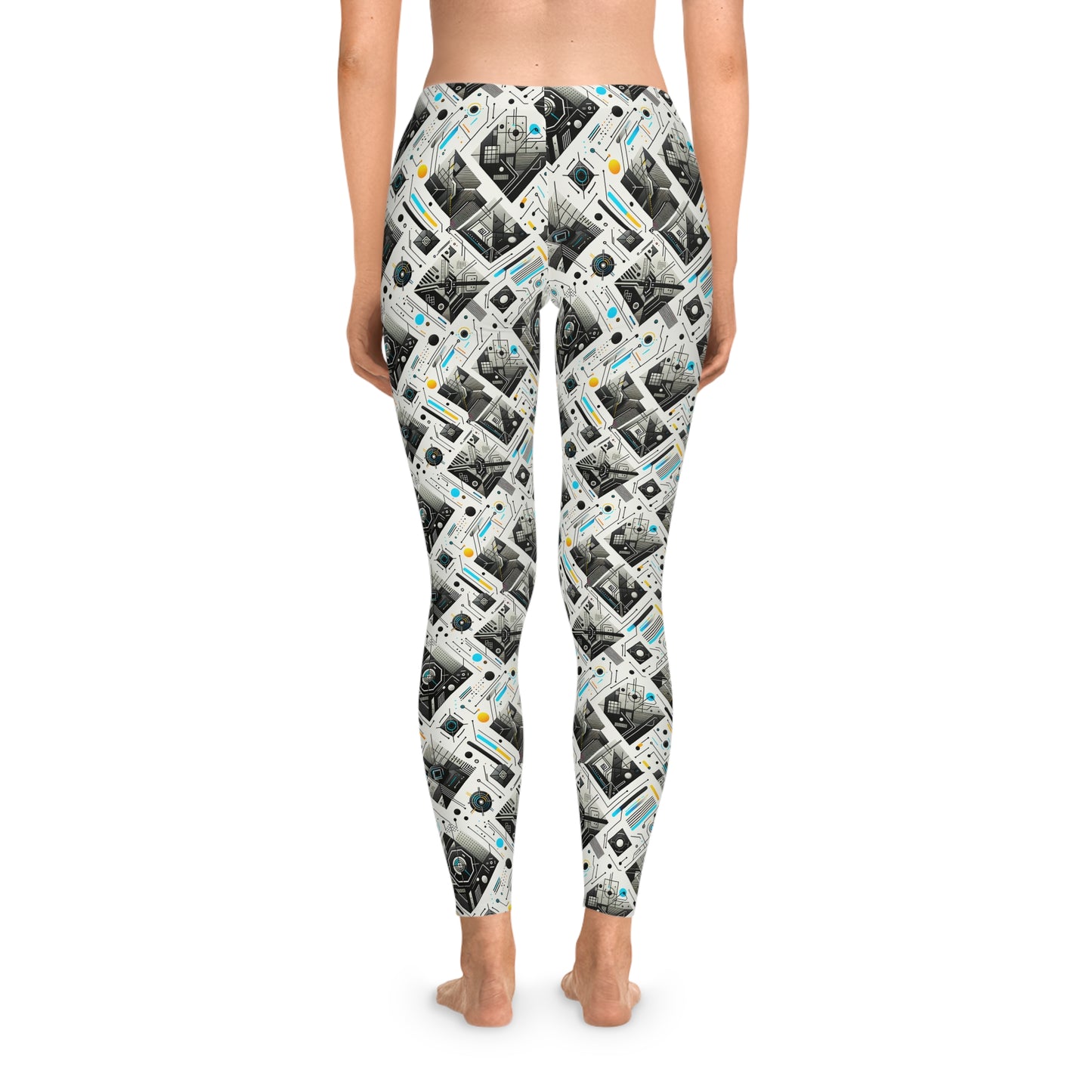Tech Minimalism Minimalist Tech Stretch Leggings - 8404 Design-47