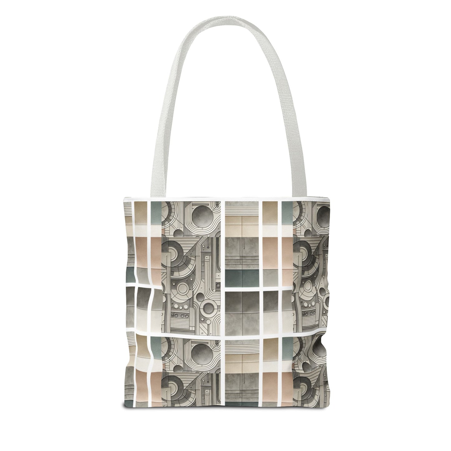Tech Utility Chic Tech-Forward Minimalist Tote Bag - 8404 Design-59