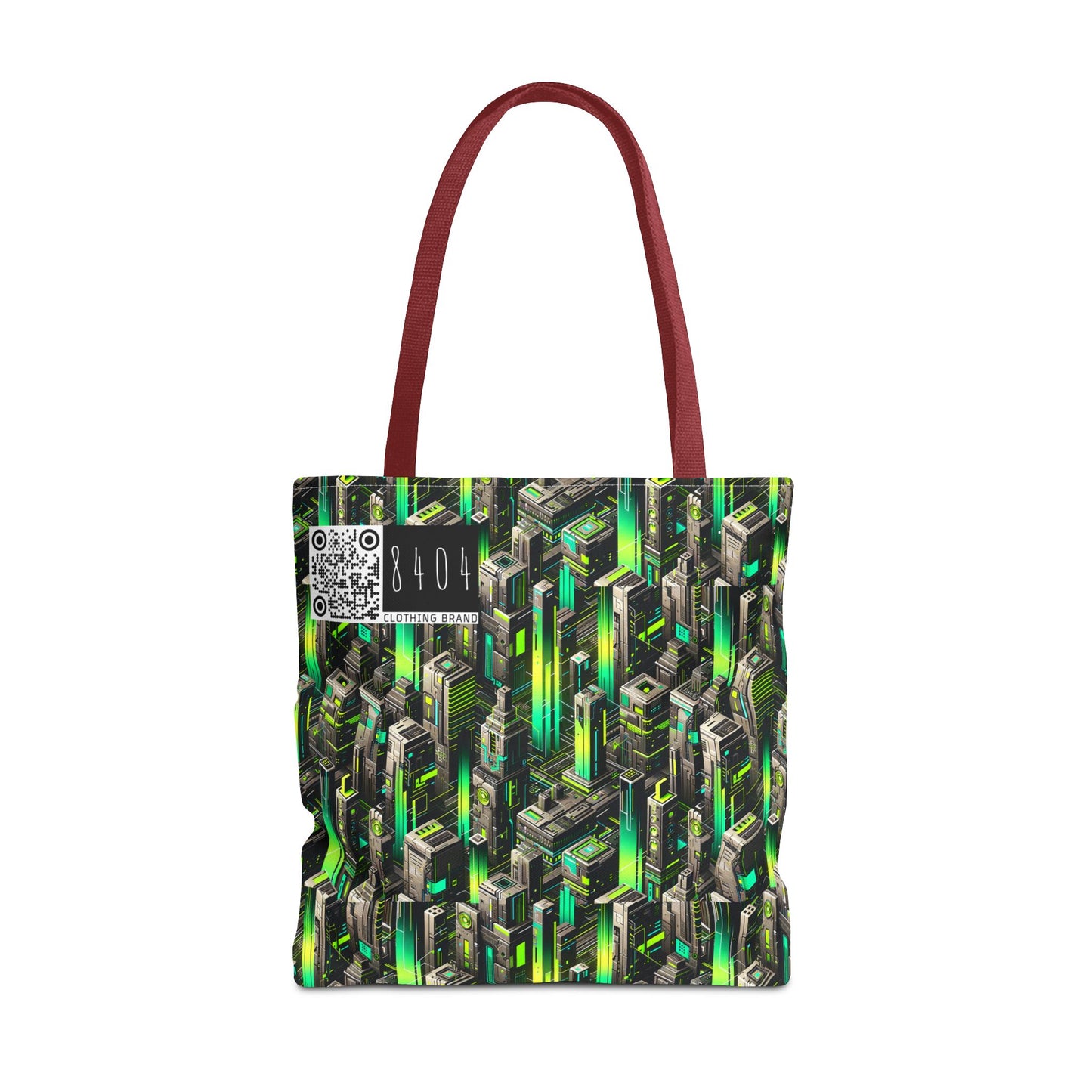 Digital Rebellion Tech-Forward Streetwear Tote Bag - 8404 Design-63