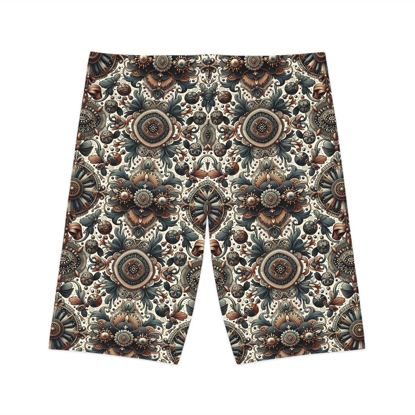 Neo-Dandyism Modern Dandy Streetwear Women's Bike Shorts - 8404 Design-51