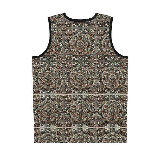 Urban Renaissance Historical Fusion With Street Edge Basketball Jersey - 8404 Design-57