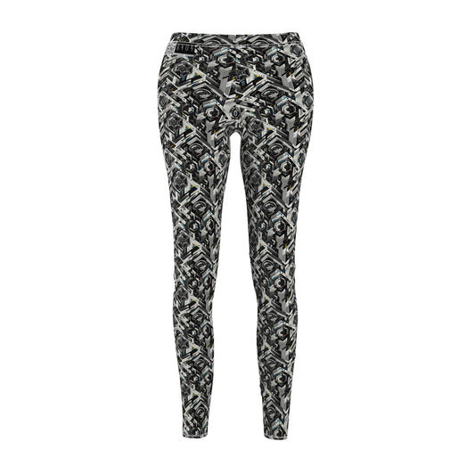 Tech Athletic Fusion Tech-Forward Athletic Women's Cut & Sew Casual Leggings - 8404 Design-63