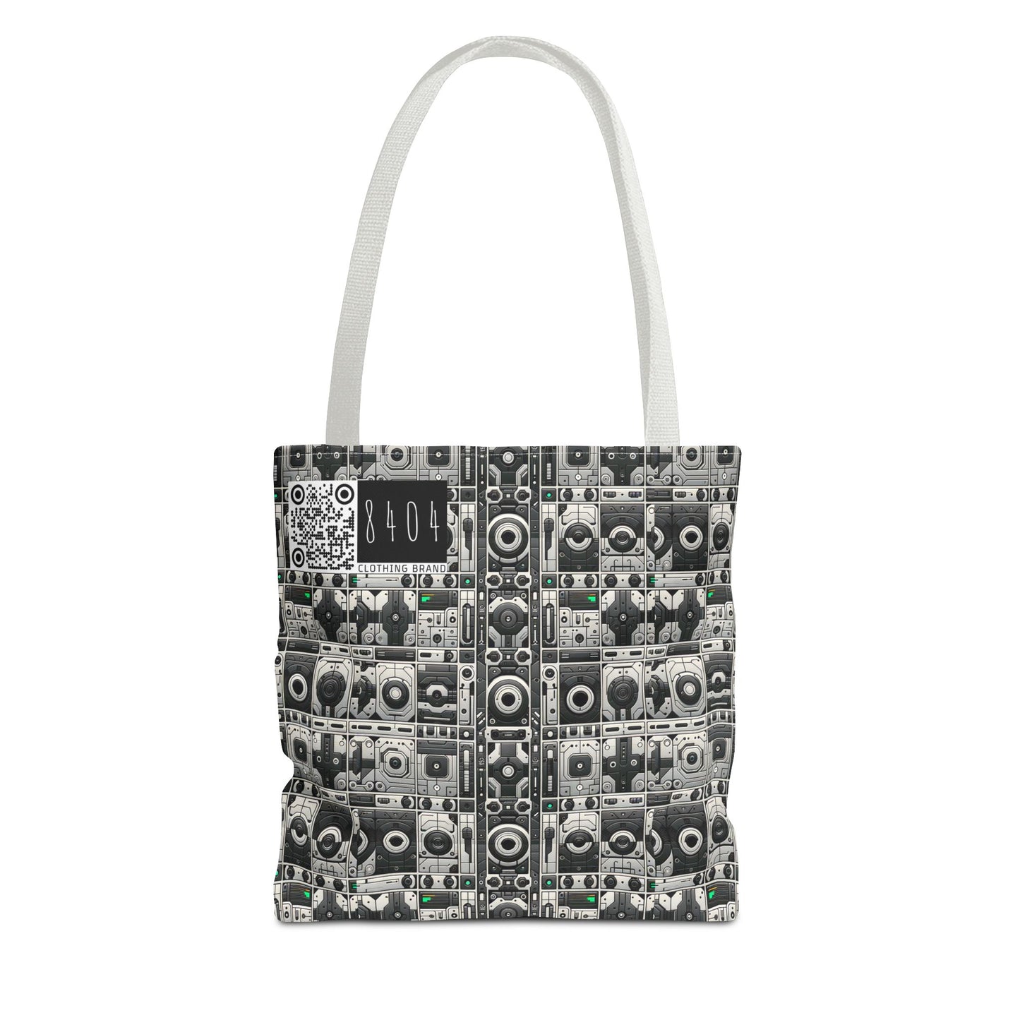 Tech Utility Aesthetics Tech-Forward Minimalism Tote Bag - 8404 Design-60