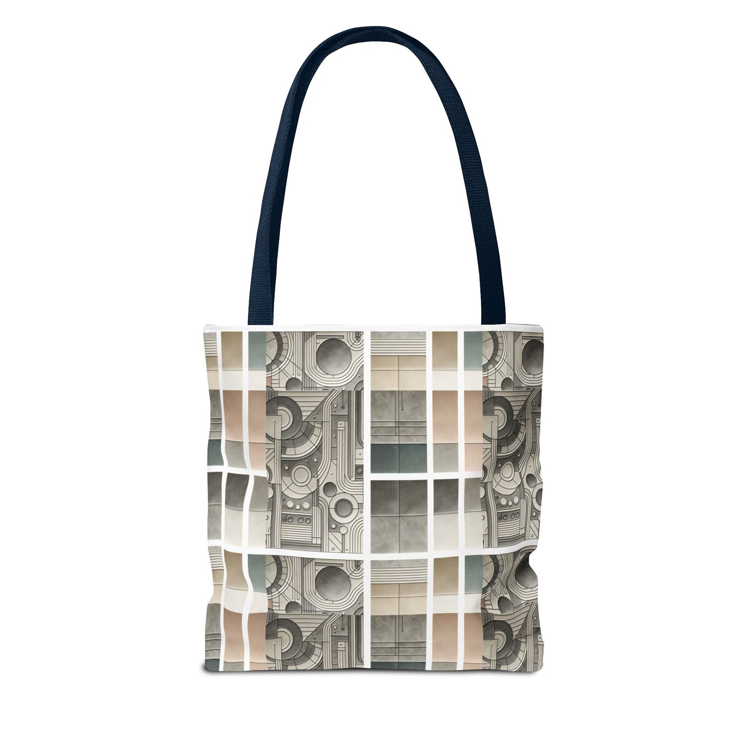 Tech Utility Chic Tech-Forward Minimalist Tote Bag - 8404 Design-59