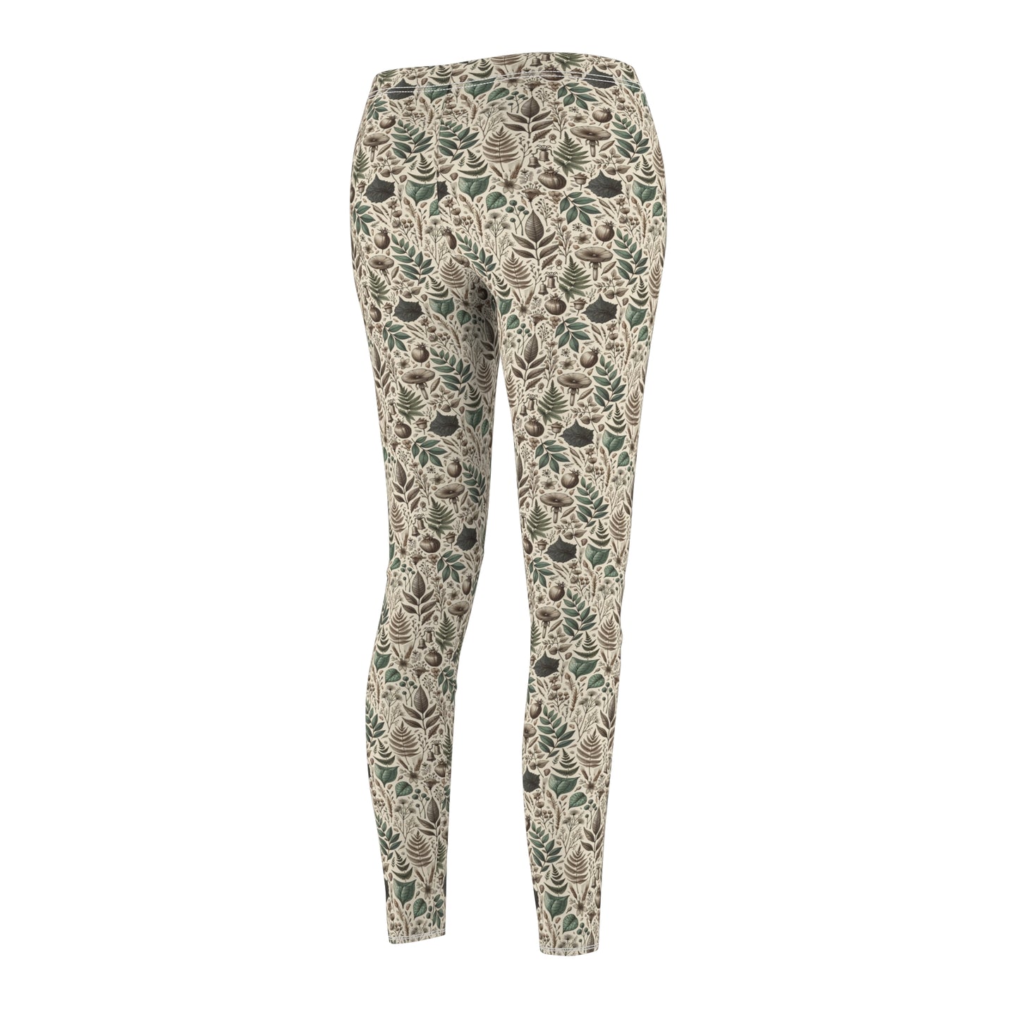 Sustainable Streetwear Modern Eco-Conscious Women's Cut & Sew Casual Leggings - 8404 Design-57