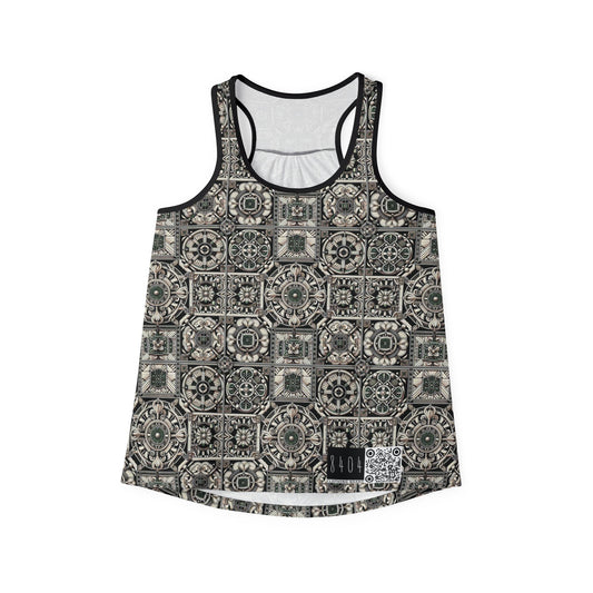 Cyber Garden Party Tech Garden Extravaganza Women's Tank Top - 8404 Design-45