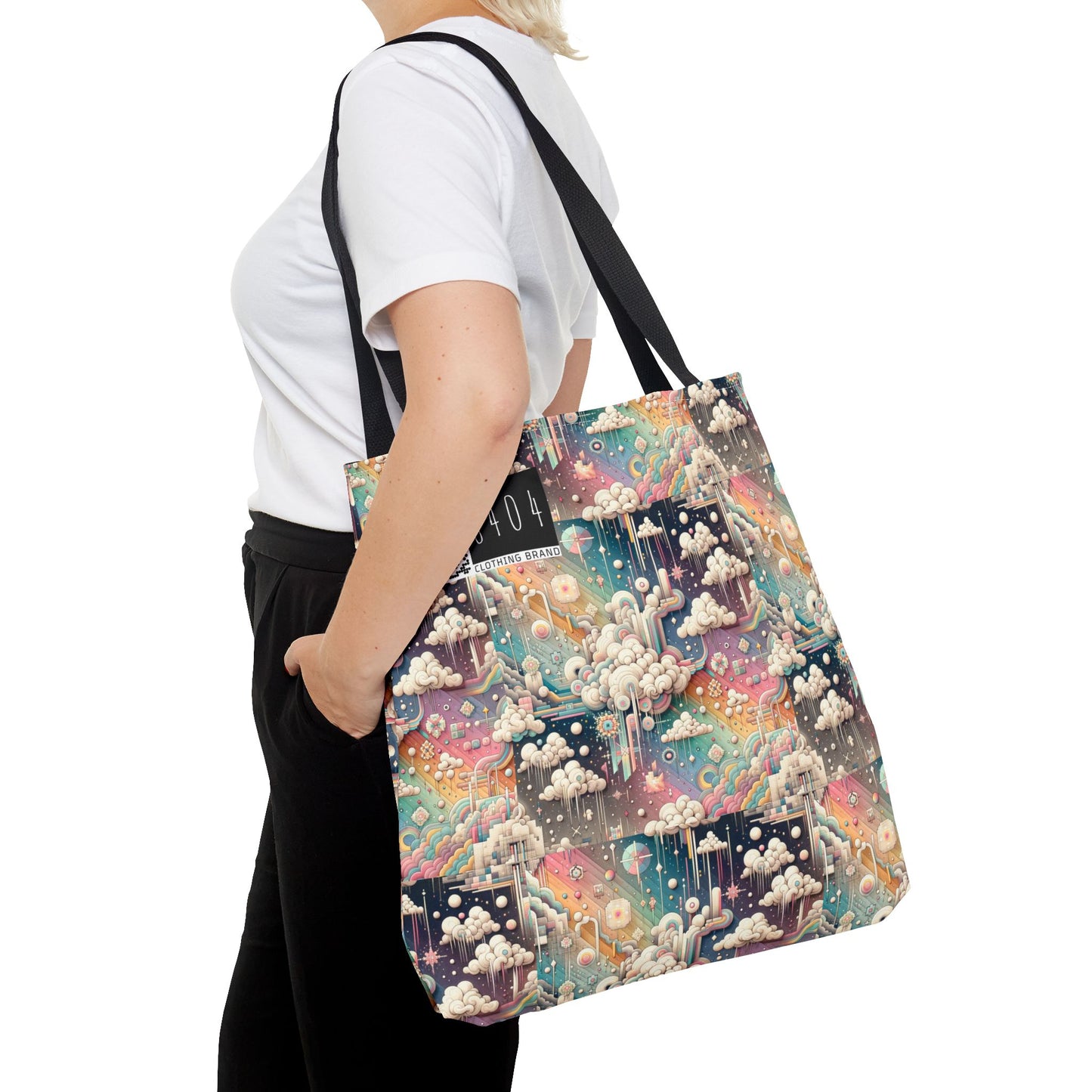 Digital Dreamland Whimsical and Nostalgic Streetwear With a Digital Twist Tote Bag - 8404 Design-52