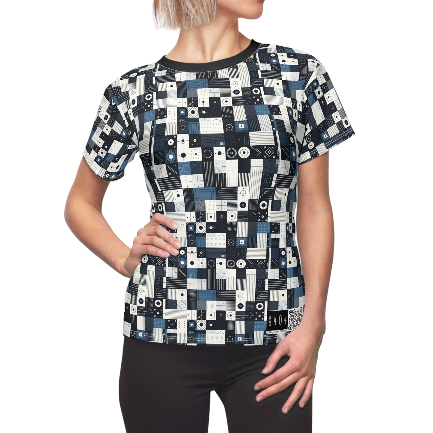 Minimalist Athleisure Minimalist Tech Women's Cut & Sew Tee - 8404 Design-39