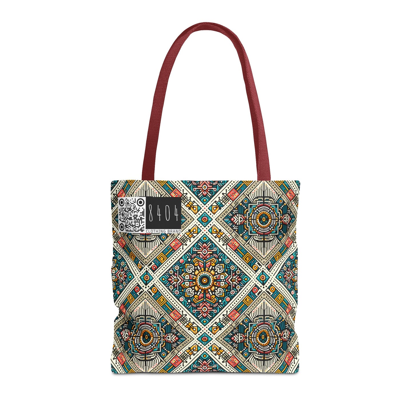 Cultural Fusion Tech Blend of Cultural Heritage With Tech-Inspired Elements Tote Bag - 8404 Design-64
