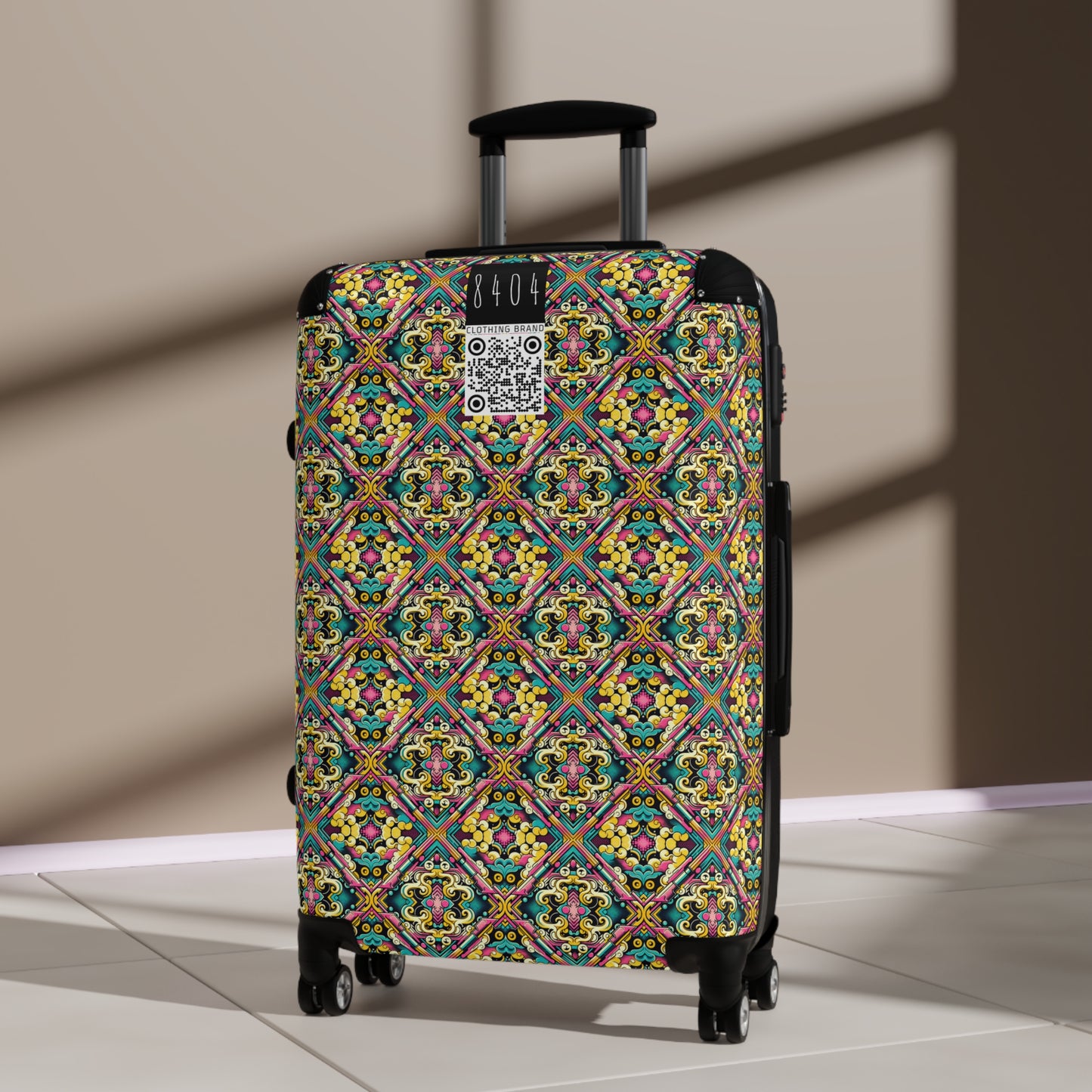 Neon Pop Art Revival Pop Culture Retro Suitcase - 8404 Design-59