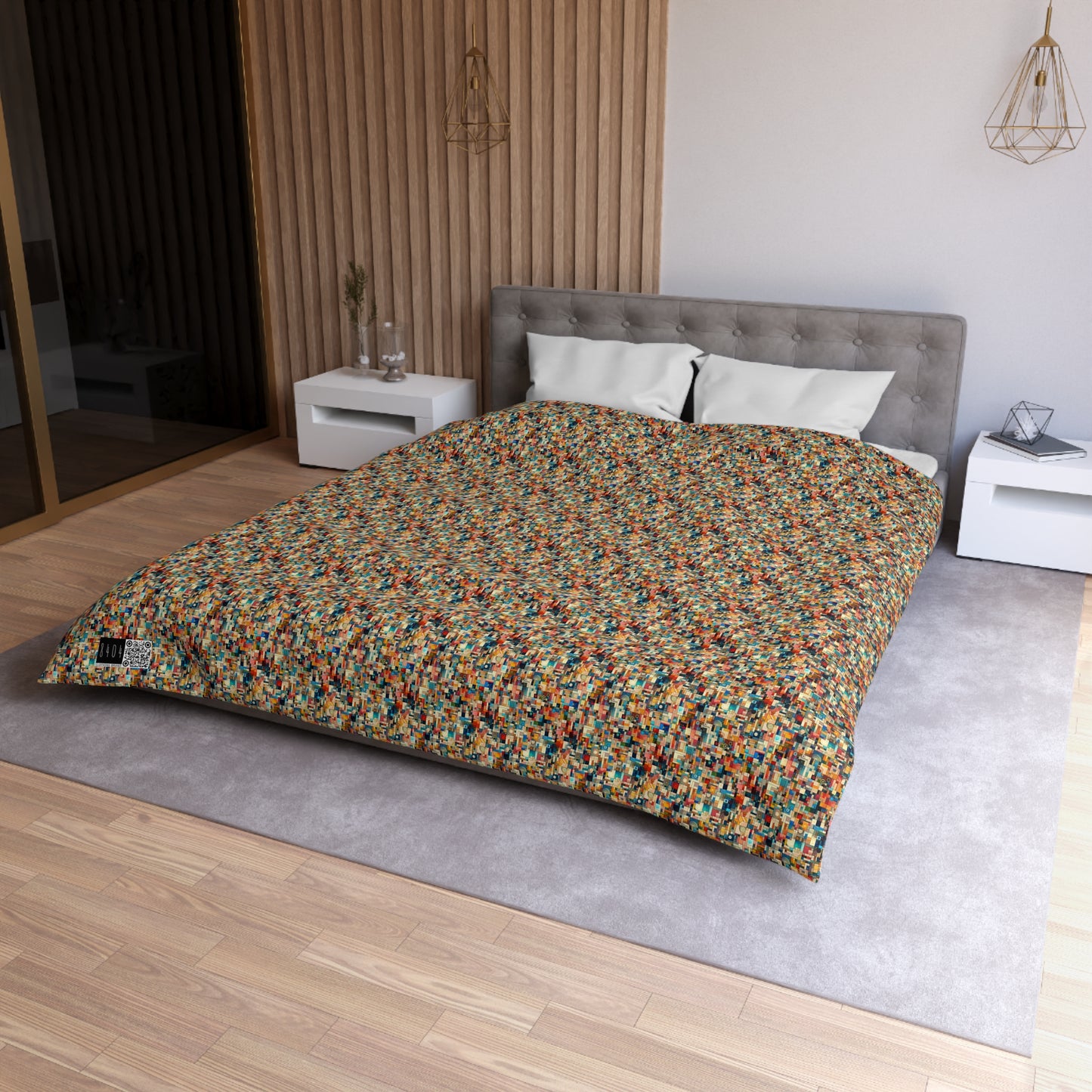 Digital Artistic Expression Artistic Streetwear Microfiber Duvet Cover - 8404 Design-46