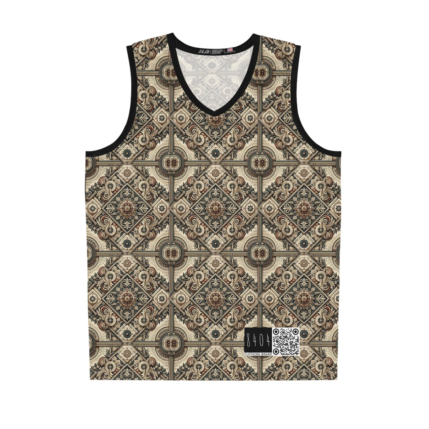 Graphic Workwear Capsule Artisanal Workwear Fusion Basketball Jersey - 8404 Design-61