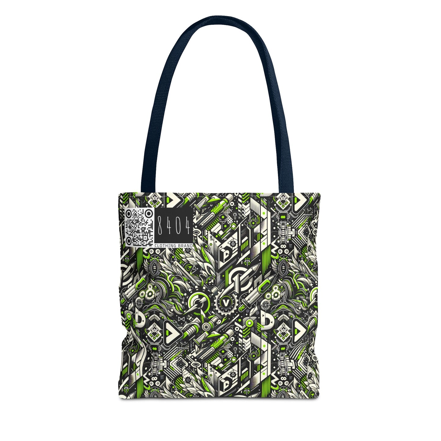 Graffiti Tech Fusion Bold Streetwear Fusion Tote Bag - 8404 Design-59
