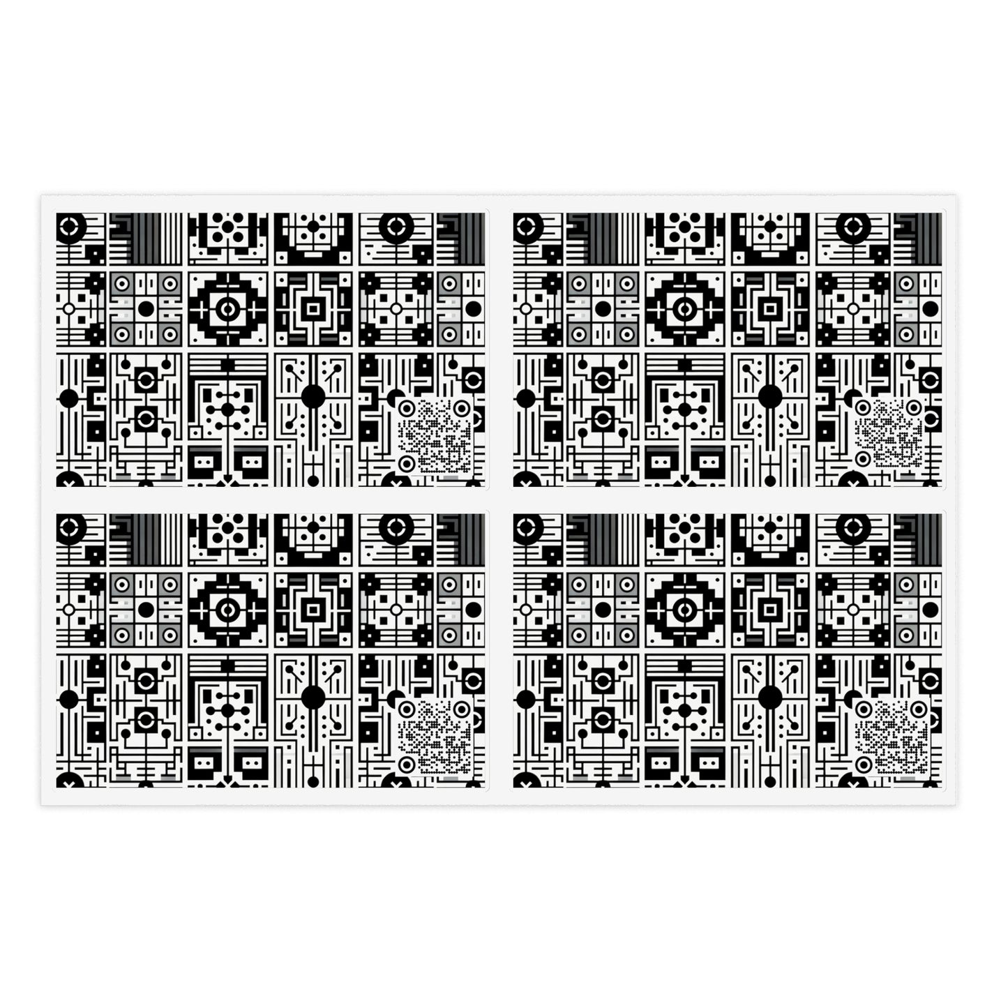 Digital Minimalism Minimalist Tech Sticker Sheets - 8404 Design-55