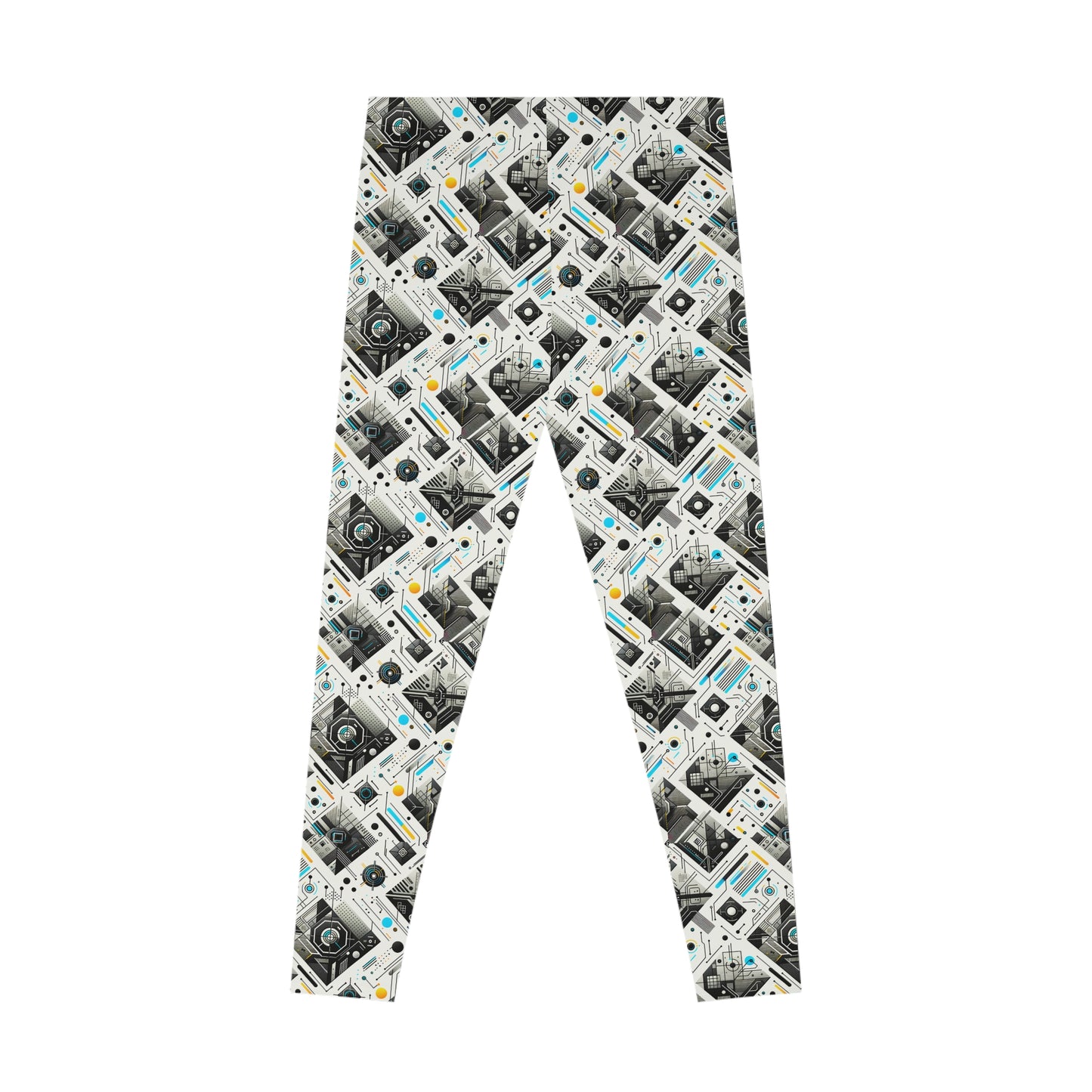 Tech Minimalism Minimalist Tech Stretch Leggings - 8404 Design-47
