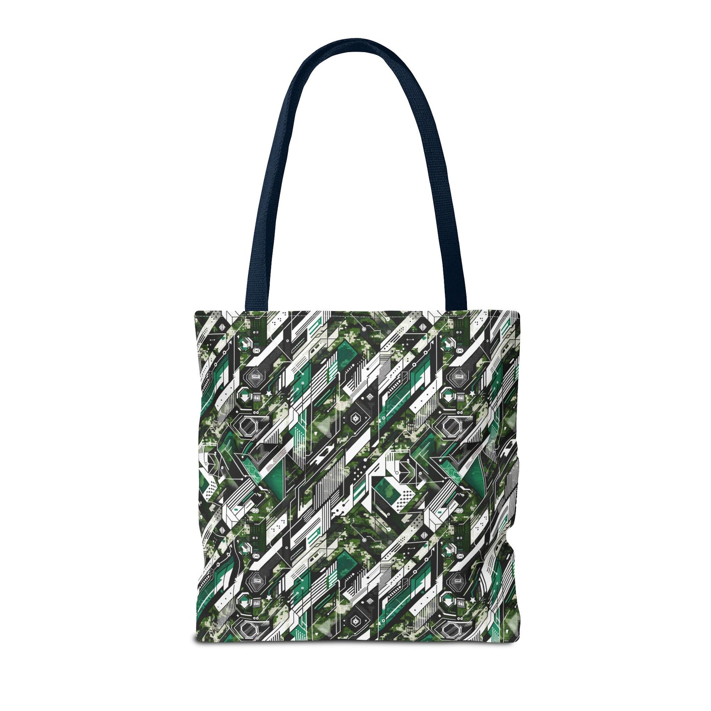 Tech Camo Fusion Tech-Forward Streetwear With a Futuristic Edge Tote Bag - 8404 Design-63