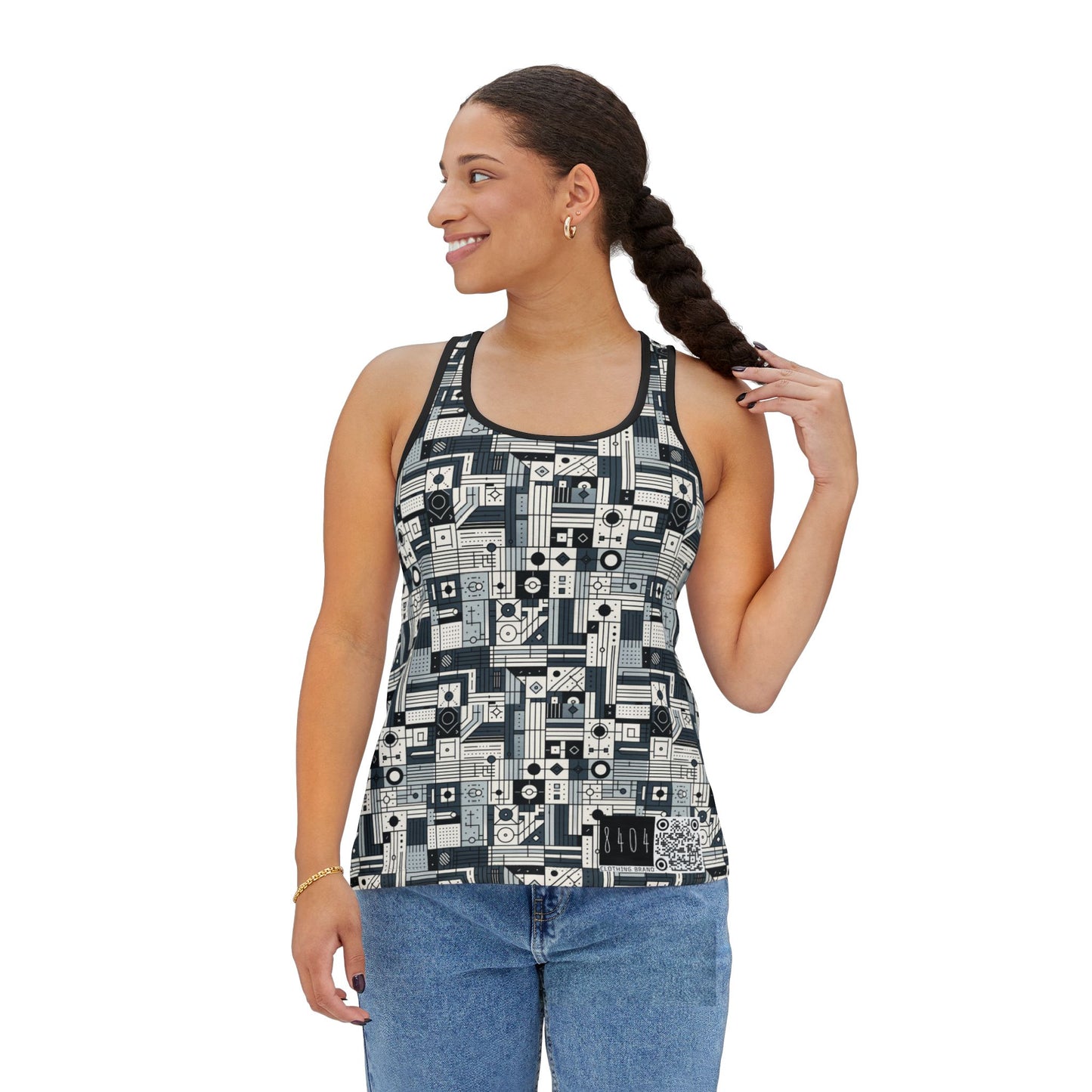 Digital Minimalism Minimalist Tech Women's Tank Top - 8404 Design-49