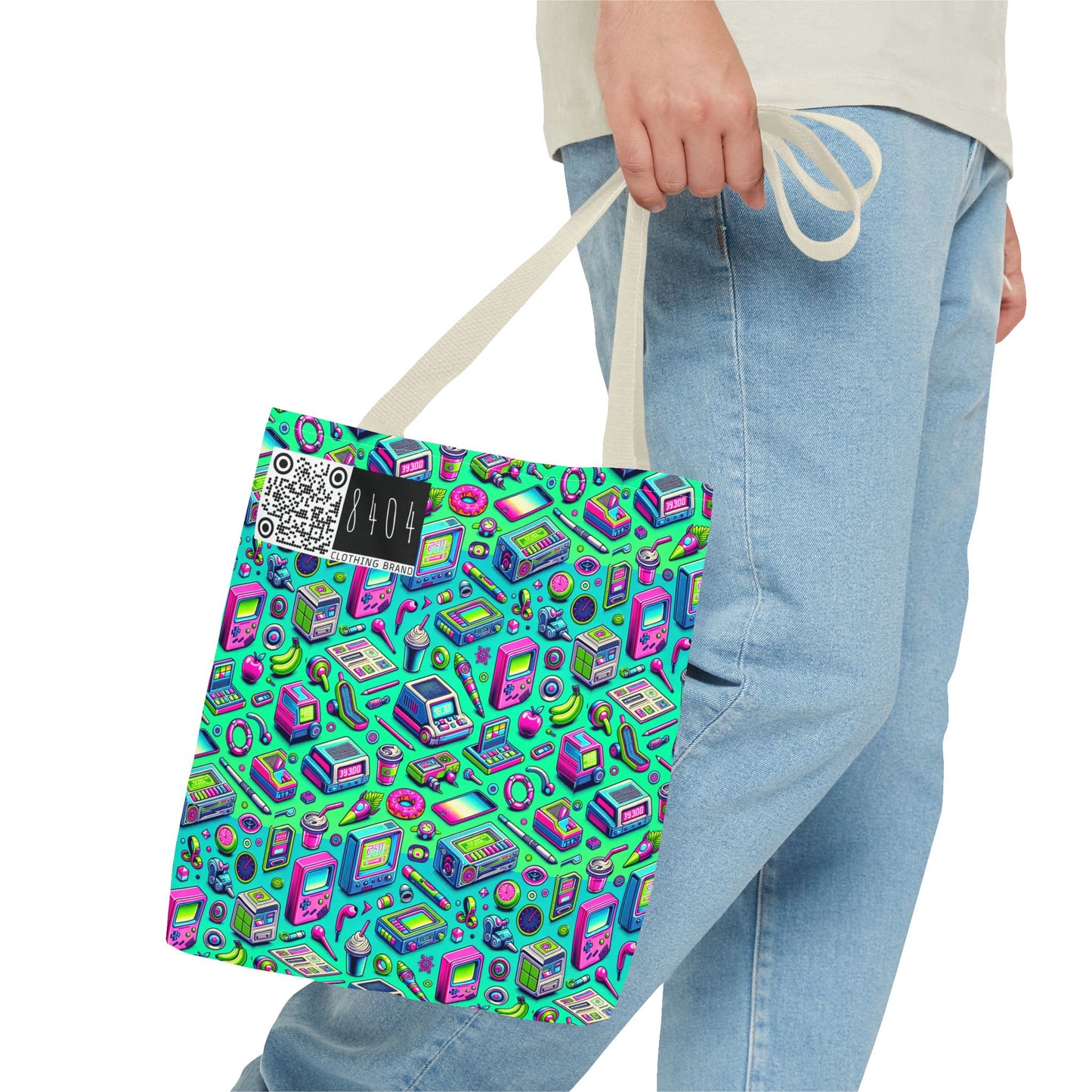 Y2k Revival Nostalgic Futurism Tote Bag - 8404 Design-48