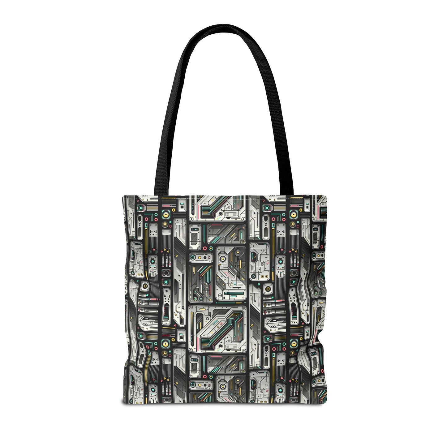 Tech Utility Gear Tech-Forward Minimalism Tote Bag - 8404 Design-45