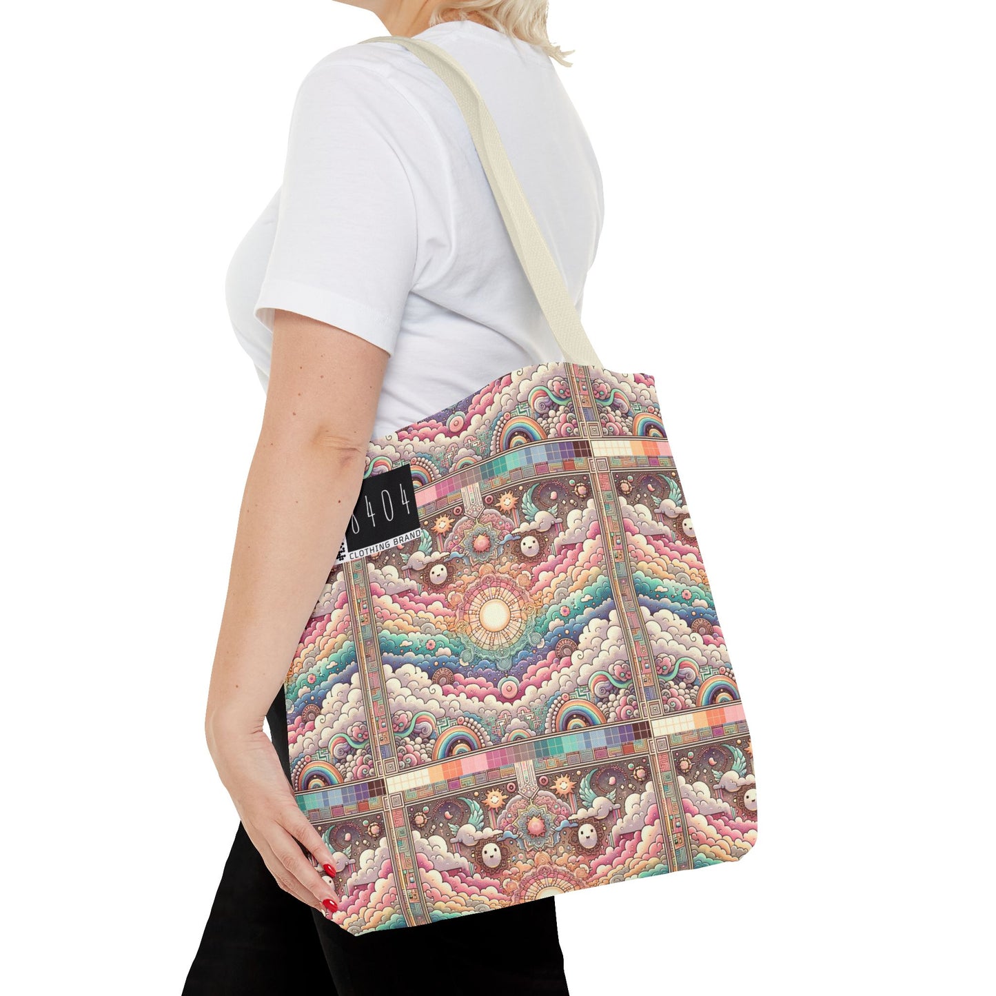 Digital Dreamland Whimsical and Nostalgic Streetwear With a Digital Twist Tote Bag - 8404 Design-56