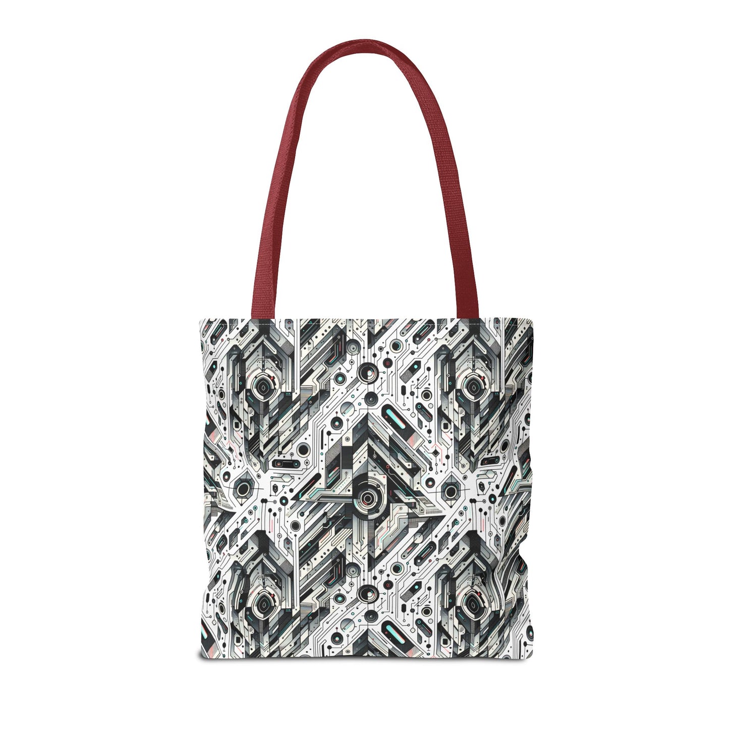 Tech-Infused Streetwear Tech-Forward Minimalism Tote Bag - 8404 Design-51