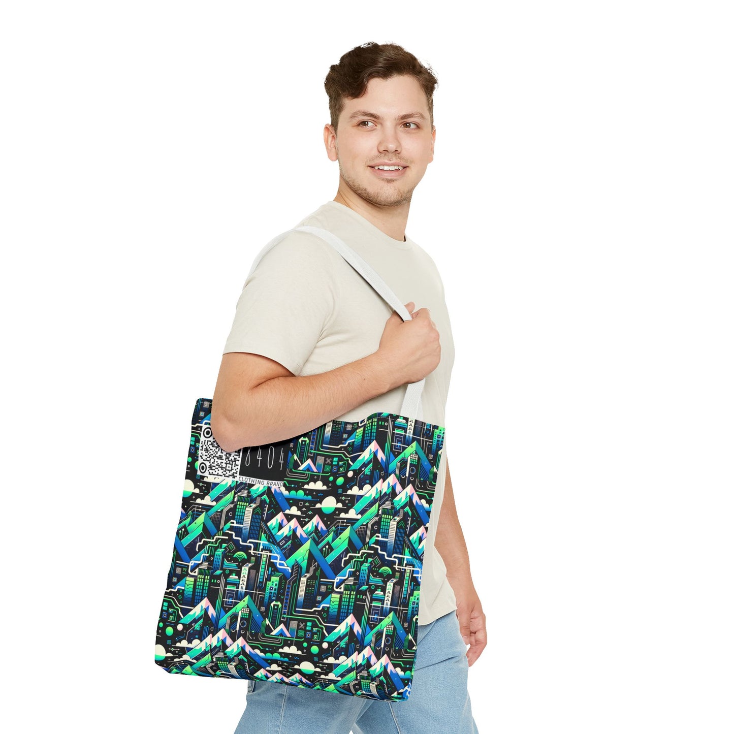 Digital Adventure Graphics Digital Explorer Tote Bag - 8404 Design-55