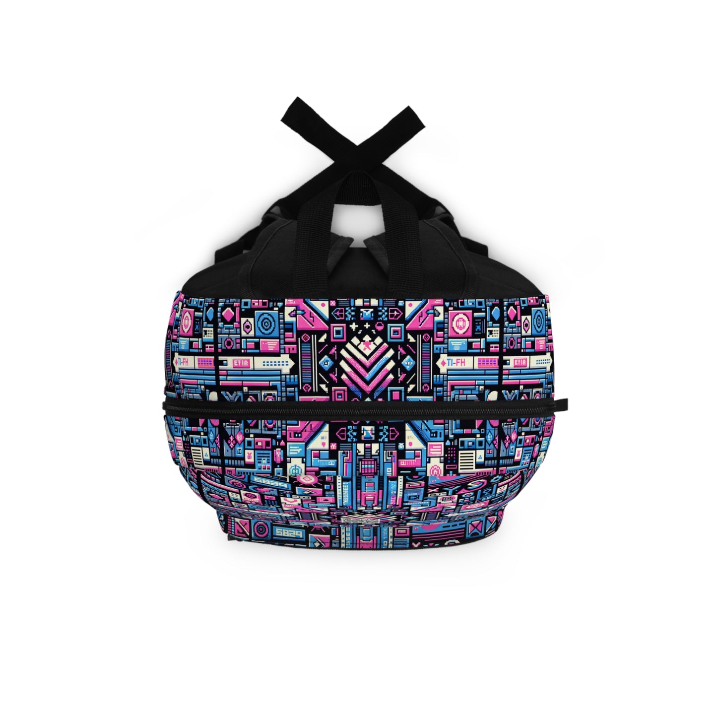 Digital Rebellion Youthful Streetwear with a Rebellious Digital Twist Backpack - 8404 Design-65