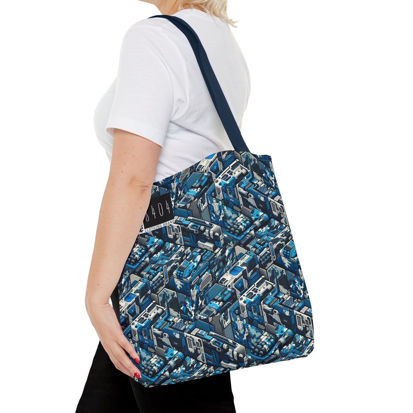 Tech Urban Camo Tech-Forward Streetwear With a Futuristic Military Edge Tote Bag - 8404 Design-51