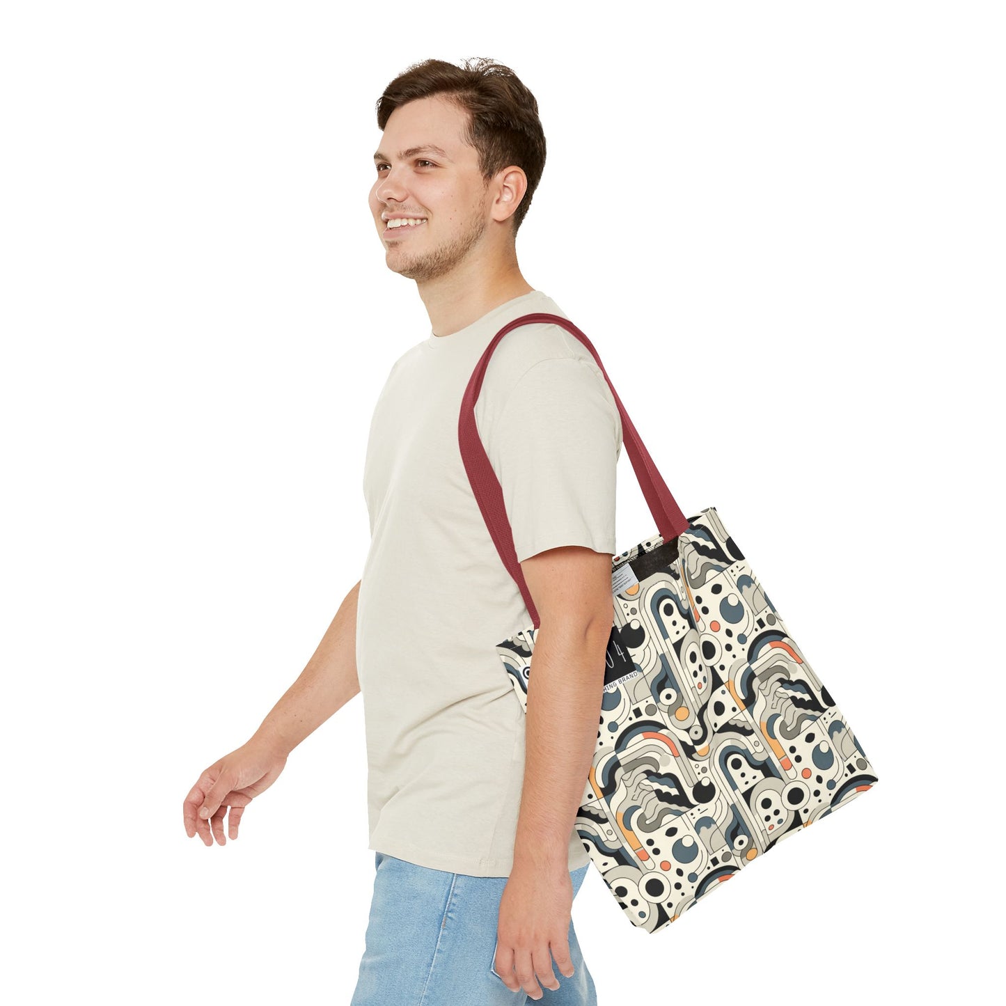 Modern Minimalism Minimalist Tech Tote Bag - 8404 Design-60