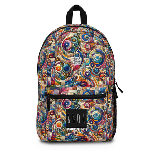 Digital Artistic Expression Artistic Streetwear Backpack - 8404 Design-49