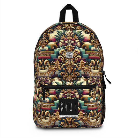 Digital Renaissance Modern Baroque Fusion Backpack - 8404 Design-60