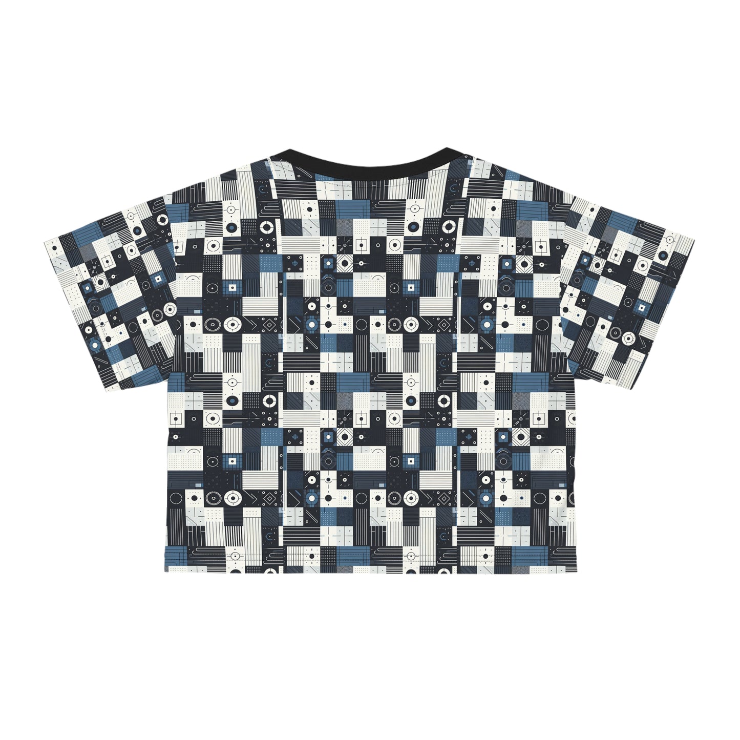 Minimalist Athleisure Minimalist Tech Crop Tee - 8404 Design-39