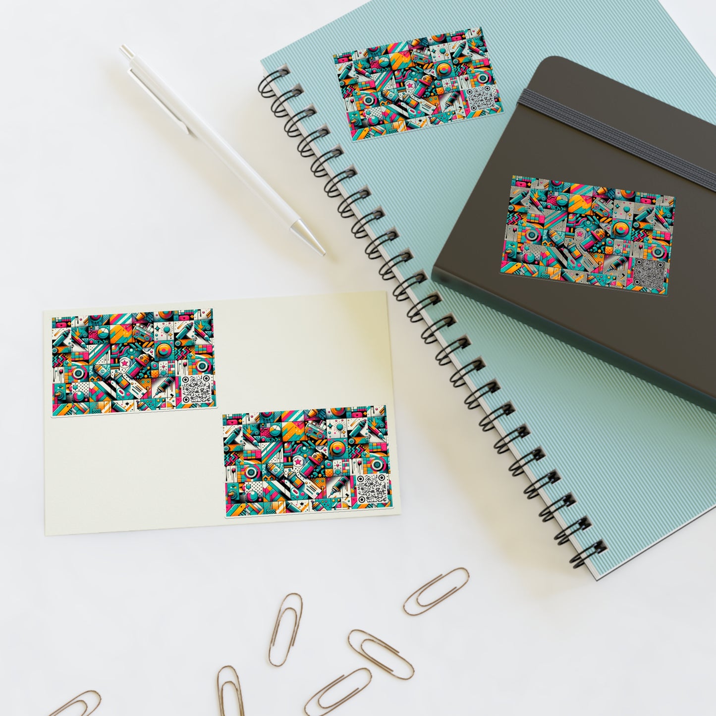 Graffiti Fusion Modern Street Art Fusion Sticker Sheets - 8404 Design-58