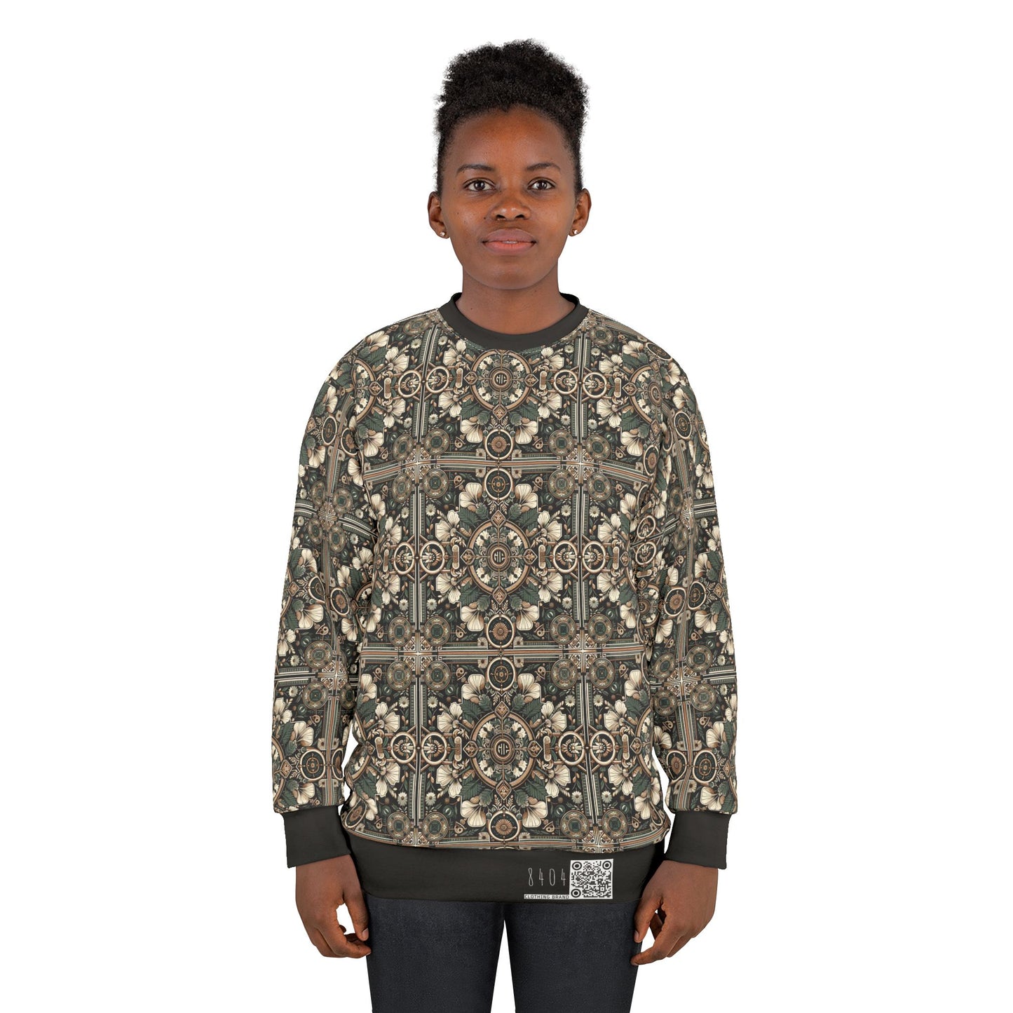 Cyber Garden Party Tech Garden Extravaganza Sweatshirt - 8404 Design-66
