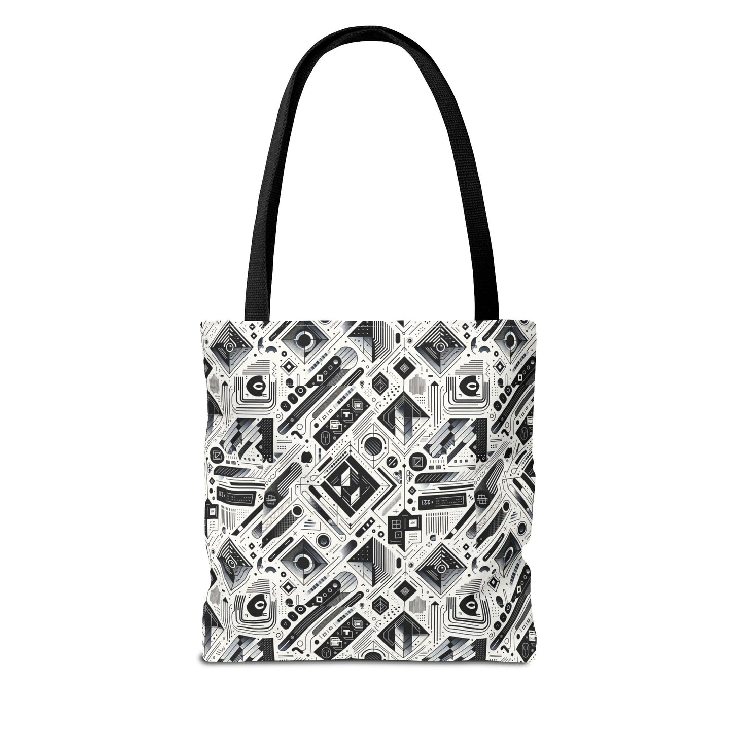 Tech Minimalism Minimalist Tech Tote Bag - 8404 Design-72