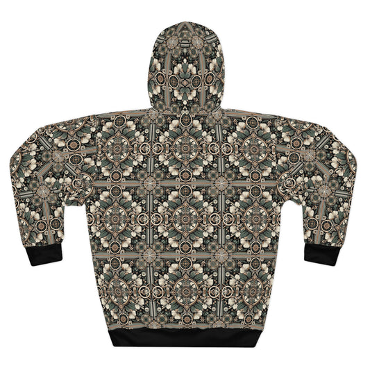Cyber Garden Party Tech Garden Extravaganza Pullover Hoodie - 8404 Design-66