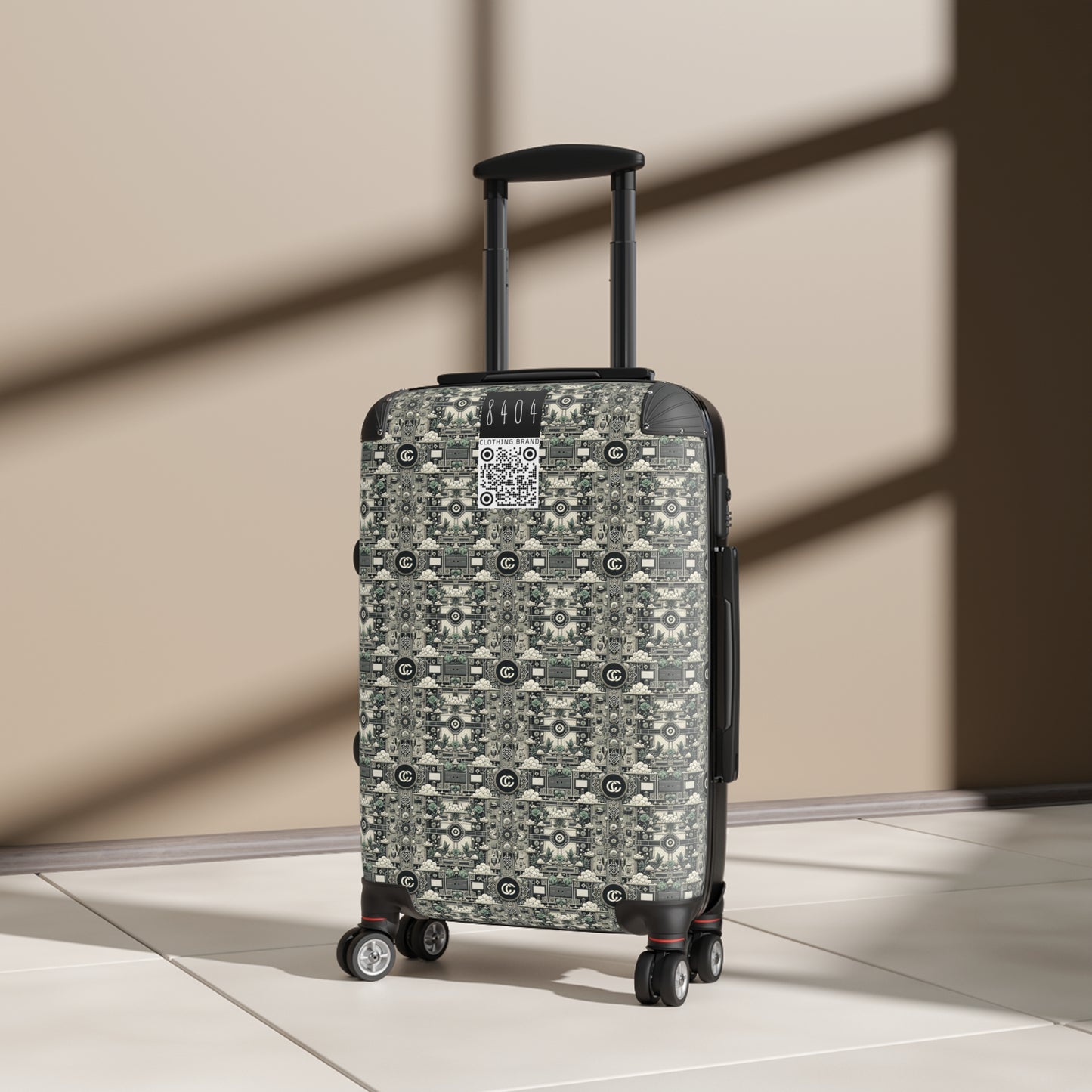 Cyber Garden Party Tech Garden Extravaganza Suitcase - 8404 Design-54