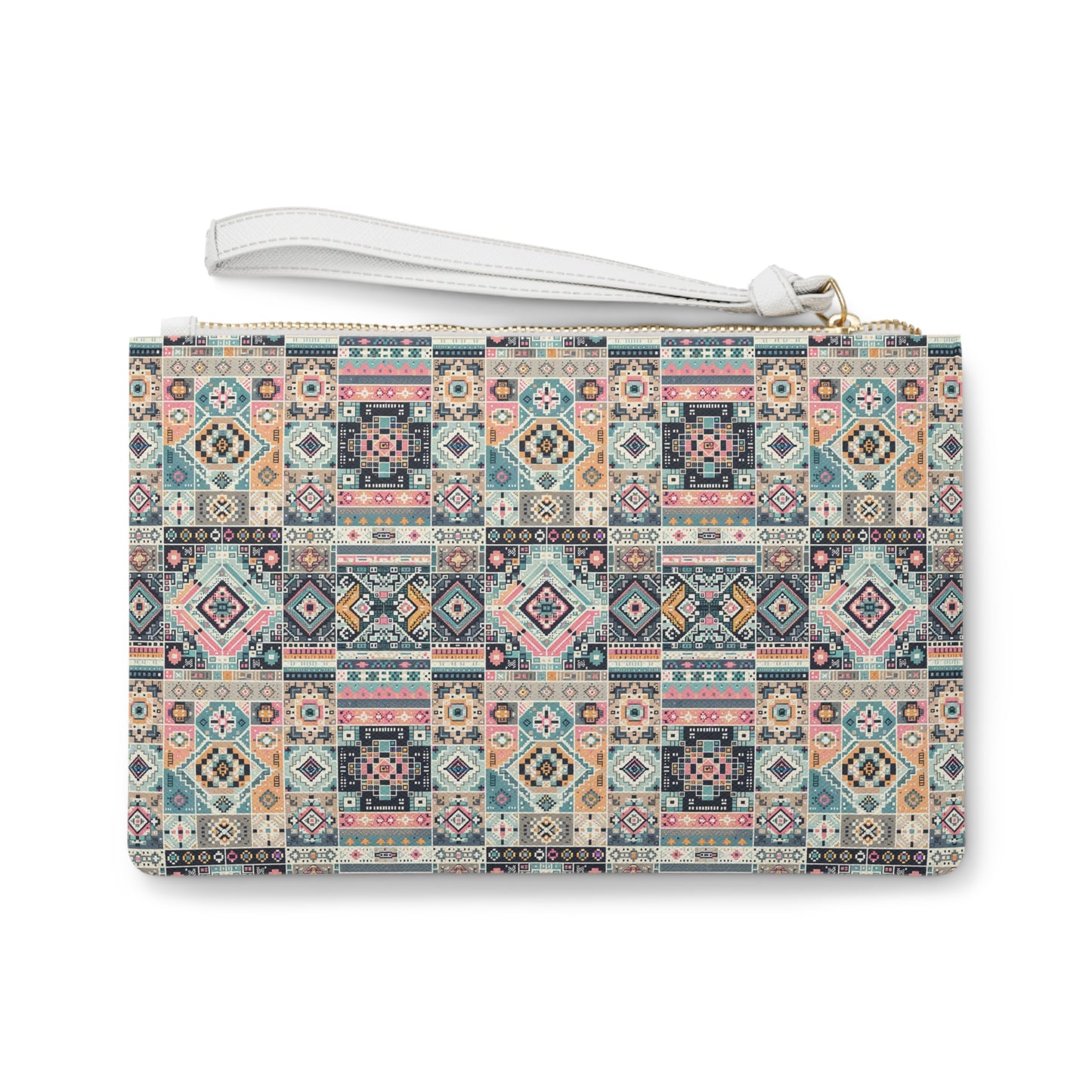 Digital Artisanal Fusion Digital Artisanal Clutch Bag - 8404 Design-55