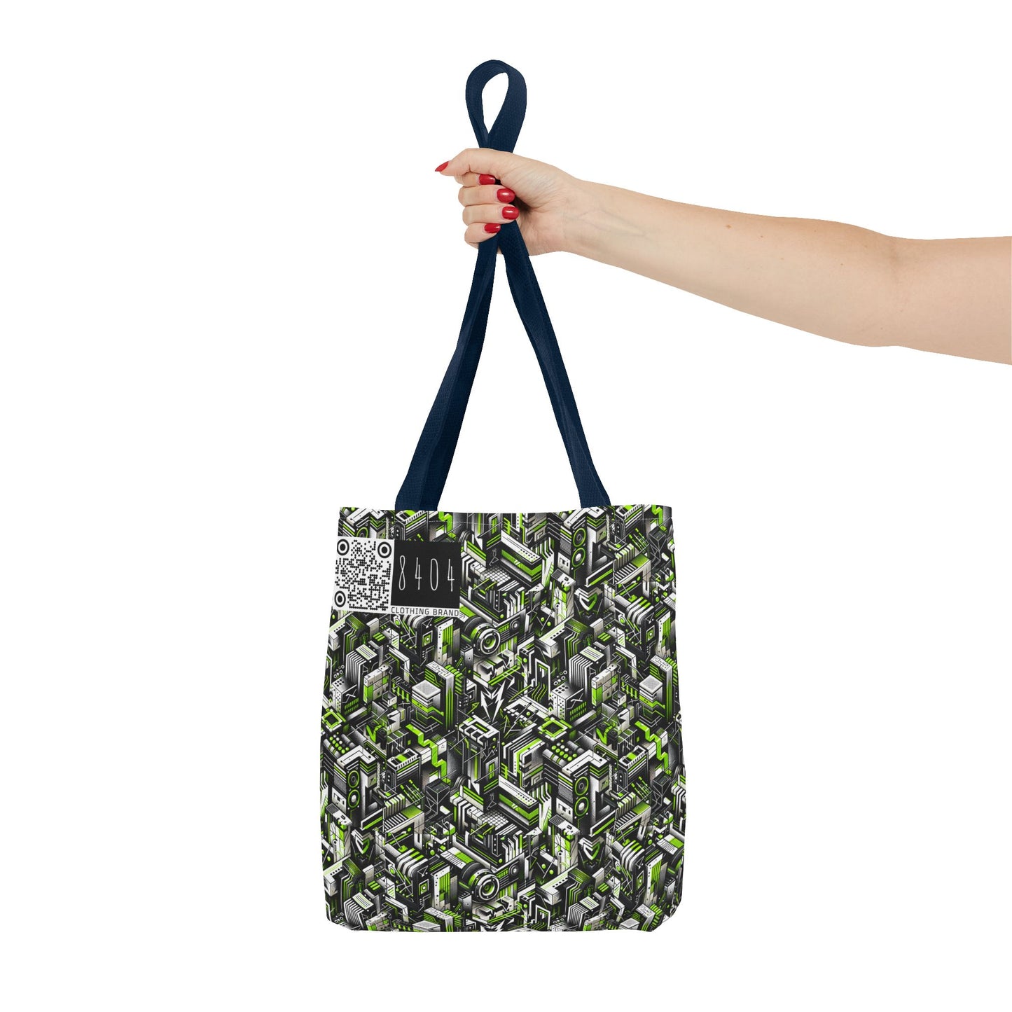 Graffiti Tech Fusion Bold Streetwear Fusion Tote Bag - 8404 Design-53