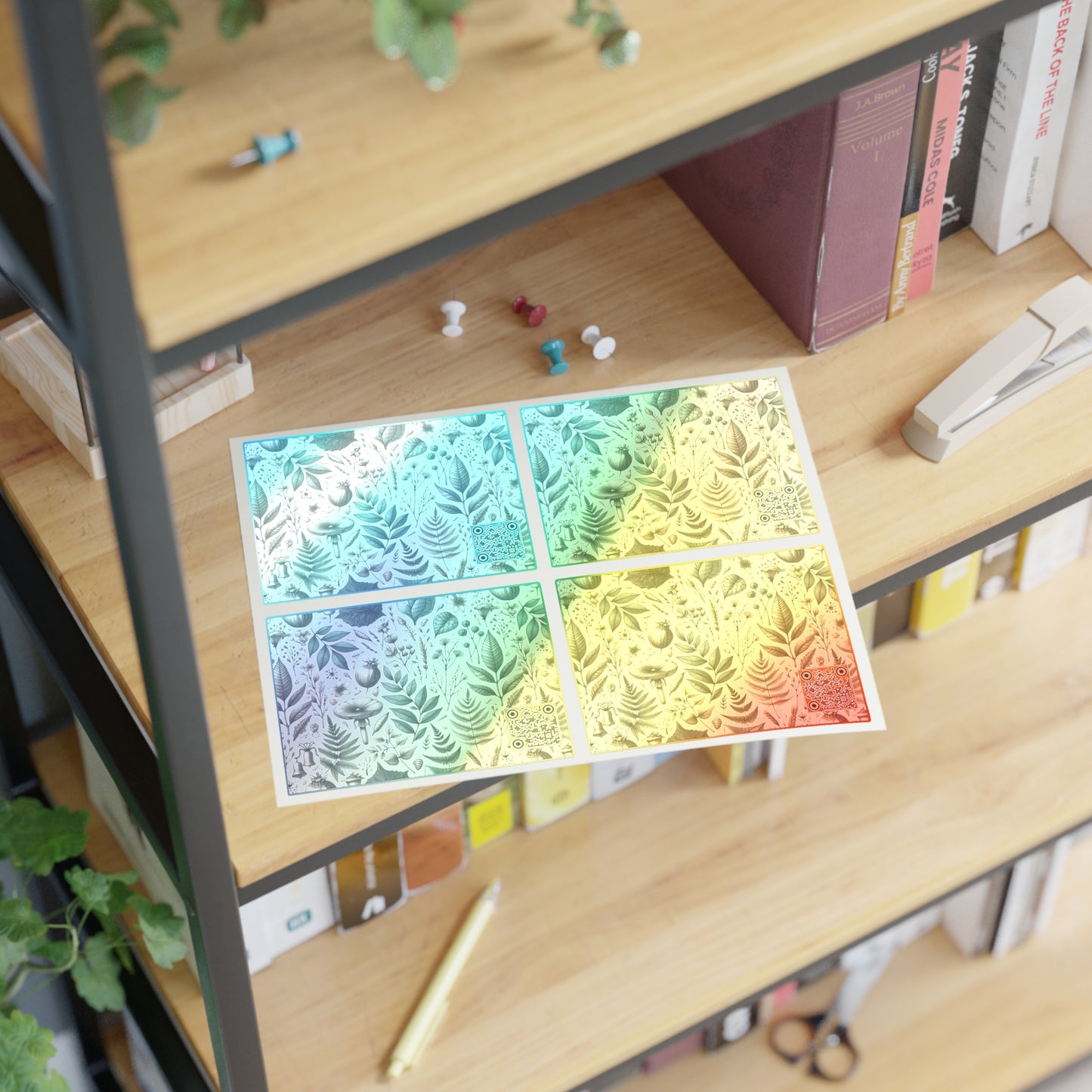 Sustainable Streetwear Modern Eco-Conscious Sticker Sheets - 8404 Design-57
